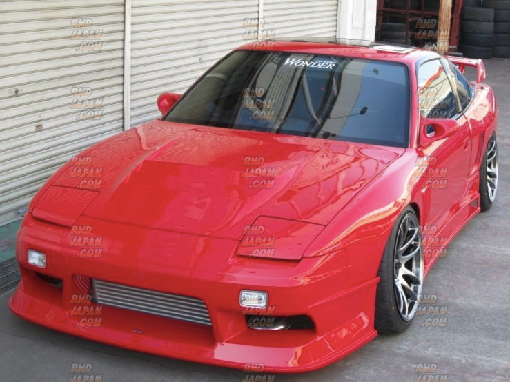 Car Modify Wonder Glare GT Front Wide Fenders 30mm - RS13 RPS13